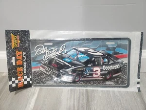 Race Day Dale Earnhardt #3 Goodwrench Metallic License Plate - Picture 1 of 4