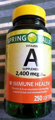 Vitamin A Eye And Immune Health 250 Softgel - Image 1 of 4