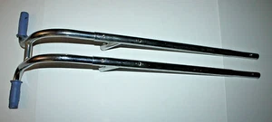 Bicycle High Rise Flat Bar Handlebar 32" 22.2mm Chopper Cruiser Steel US Shipper - Picture 1 of 19