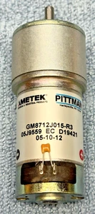 AMETEK PITTMAN... 24VDC... Relación 95.9:1 Motorreductor... GM8712J015-R3... 27RPM@12VDC - Imagen 1 de 3