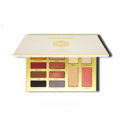 CRYSTAL HEARTS CH COSMETICS DEJA VU EYE/CHEEK EYESHADOW FACE PALETTE MADE IN USA - Image 1 of 4