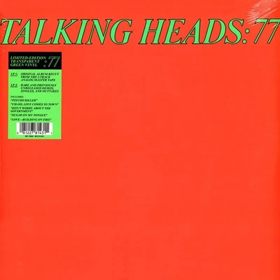 Talking Heads - Talking Heads: 77 Green Vinyl Edition (2009 - Reissue) - Bild 1 von 3
