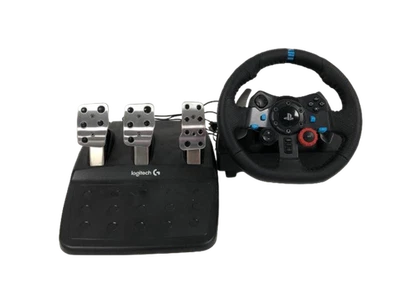 Logitech G29 Racing Wheel and Pedals Bundle for PlayStation Pre Owned Untested   - Image 1 of 4
