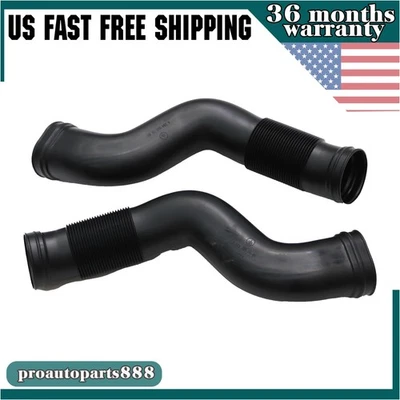 Set of 2 Air Intake Duct Hose Left & Right For Mercedes-Benz W164 ML450 GL350 - Изображение 1 из 4