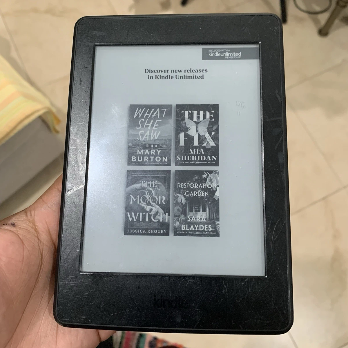 Amazon Kindle Paperwhite (7th Generation) Wi-Fi Black Tablets