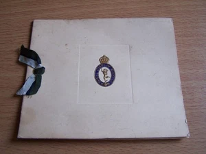 Military Royal Corps of Signal Christmas Card 1925 Cable 1914 Picture Inside - Picture 1 of 4