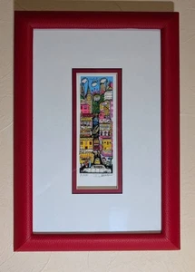 CHARLES FAZZINO "Breakfast at T..." Print 3D Art Signed Framed Limited ED.71/400 - Bild 1 von 7