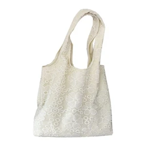 Lace Women Floral Shoulder Bag Flowers Female Travel Tote New Girls Book Bags - Picture 1 of 11