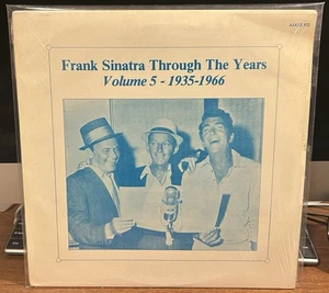 FRANK SINATRA Through The Years Vol.5 1935-66 LP AJAZZ 522 Dean Martin IN SHRINK - Picture 1 of 8