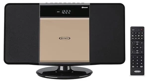 Jensen JBS-300CB Black AM/FM Stereo Wall Mountable Bluetooth CD Music System - Picture 1 of 8