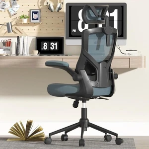 π―πΆπ΄π¬ πΆπππ°πͺπ¬ πͺπ―π¨π°πΉ, Ergonomic Mesh Desk Chair, High Back Computer - Picture 1 of 9