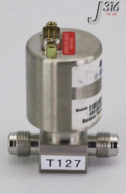 T127 MKS BARATRON PRESSURE SWITCH,1000 TORR.-G 42A13DCH2AA025 - Image 1 of 4