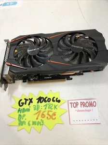 Carte Graphique Gigabyte Nvidia Geforce Gtx 1060 6go 3dmark Ok - Photo 1/6
