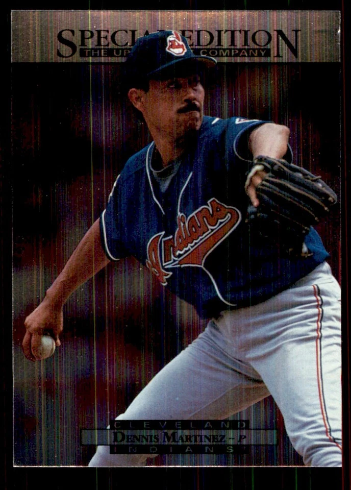 1995 Upper Deck Special Edition Dennis Martinez Cleveland Indians #158 - Image 1 of 2