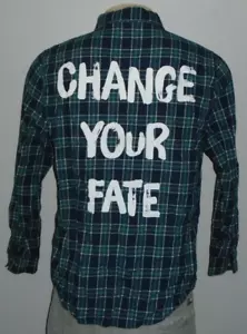 Disney Cakeworthy Merida Brave Change Your Fate L/S Flannel Shirt Men Large - Picture 1 of 8