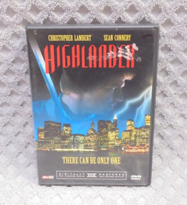 Highlander (2002) DVD Christopher Lambert Sean Connery THX MOVIE 1986