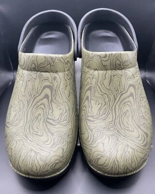 Zueco Merrell Para Hombre Encore Service Pro Oliva Mapa Topográfico J004037 Talla 13 Foto 1 de 4