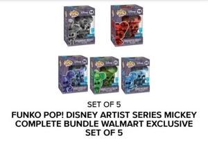 Funko Pop! Art Series Mickey (18 - 22) - Walmart Exclusive 5-Set (Hard Case) - Bild 1 von 10
