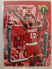 1995-96 Hoops Dallas Mavericks Basketball Card #230 Mario Elie PL/George McCloud