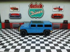 Custom H2 Hummer New Paint & Wheel Swap 1:64 Diecast Loose Matchbox - Picture 1 of 6