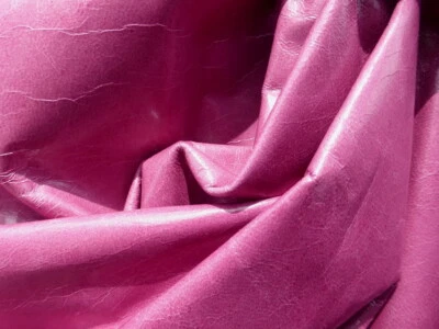 lambskin leather hide Orchid Purple Rustic Semi Gloss finish light weight - Image 1 of 4