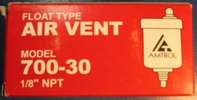 Amtrol Float Type Air Vent Model 700-30 1/8'' NPT