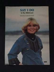 VTG SAY I DO BY RAY HILDEBRAND PIANO SHEET MUSIC - Picture 1 of 3