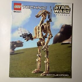LEGO Star Wars: Battle Droid (8001) Manual Only