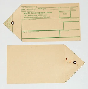 MAICO Ammerbuch Pfäffingen Bahnstadion DB-Versandkarte Blanko Rar Original Neu - Bild 1 von 1