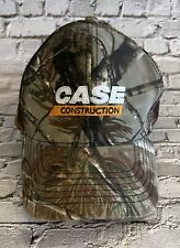 Case Construction Camo Mesh Back Adjustable Strapback Baseball Trucker Hat Cap