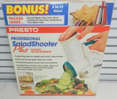 Presto Professional Salad Shooter Plus Electric Slicer Shredder - Image 1 of 2