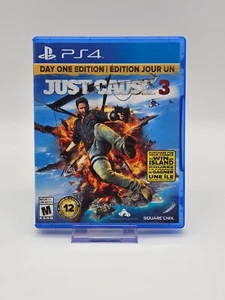 Just Cause 3 Day One Edition - Sony Playstation 4 PS4 - Tested! - Imagen 1 de 3