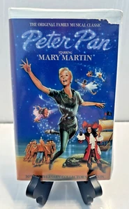 Peter Pan Starring Mary Martin The Original Family Musical Classic VHS 1990 - Picture 1 of 21