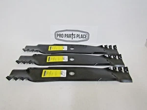 3 USA PREDATOR MULCHING BLADES FOR JOHN DEERE 60" 7 IRON DECK M128485 M131958 - Picture 1 of 2