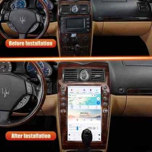 14.4" Tesla Screen Android Radio GPS Stereo for Maserati Quattroporte 2004-2012 - Foto 1 di 9
