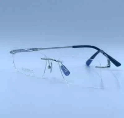 Marco de gafas de titanio puro 2025 nuevas gafas para hombre marco de gafas sin montura Foto 1 de 4