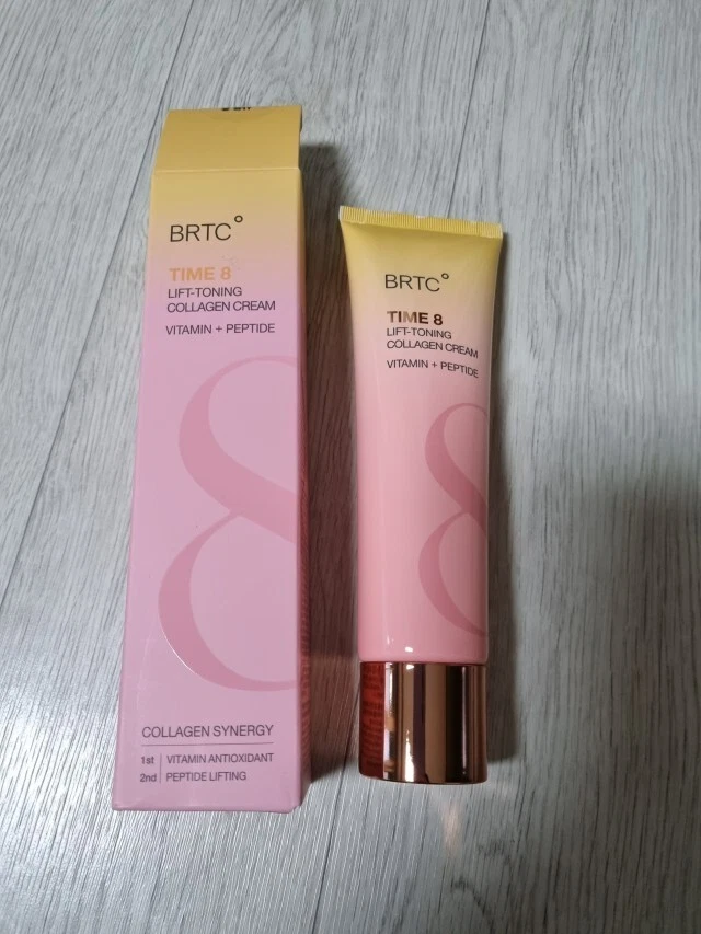 BRTC Time 8 Lift Toning Collagen Cream 80ml Anti Wrinkle Moisturizing K Beauty - Image 1 of 3