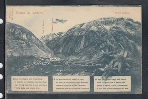 Cartolina Conca di Arsiero AEROPLANO EB460 - Picture 1 of 1