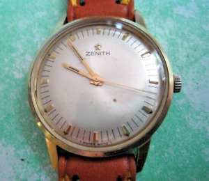 Excellent Zenith 17 Jewel Gentleman's 32mm Manual Winding Watch - Working Order
