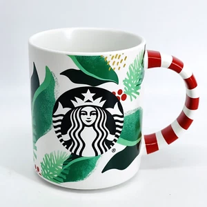 2019 STARBUCKS HOLIDAY CHRISTMAS CANDY CANE SEASONAL COFFEE MUG-SOUVENIR - Picture 1 of 10