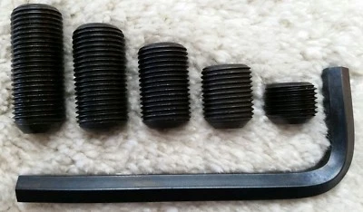 MEUCCI CUES Meucci Pool Cue OLD STYLE FINE THREAD Weight Bolt 1-5/8oz 1-1/4oz 1oz 3/4oz 5/8