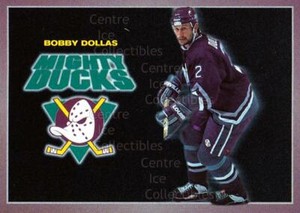 1994-95 Anaheim Mighty Ducks Carls Jr. #4 Bobby Dollas