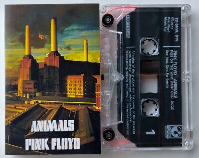 PINK FLOYD - ANIMALS (HARVEST TC-SHVL 815) 1990s UK CASSETTE TAPE REISSUE GTS - Image 1 of 3