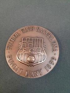 M-2019. MEDALLA BRONCE FUTBOL CLUB BARCELONA. COMPROMISSARI 1996-1998 - Imagen 1 de 3