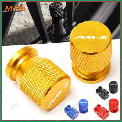 Cubierta de tapas de vástago de válvula de neumático de rueda CNC para SUZUKI RMZ250/450 RMZ 250 450 RMZ nueva Foto 1 de 3