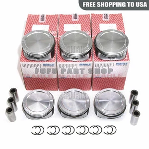 STD 6pcs Pistons & Rings Set For Volvo XC60 XC70 XC90 S80 V70 B6324S 3.2L T6 L6 - Picture 1 of 6