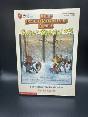 The Babysitter's Club Super Special #7 & #14 Vintage Novel Book Ann M Martin - Imagem 1 de 2