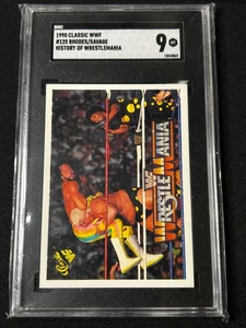1990 Classic WWF #125 Rhodes/Savage History of Wrestlemania SGC 9 - Bild 1 von 2