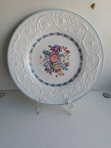 Wedgwood Patrician Morning Glory Plate England Vintage - Picture 1 of 8