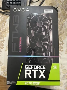 EVGA GeForce RTX 2070 SUPER FTW3 Ultra 8GB GDDR6 GPU - Excellent Condition - Picture 1 of 5